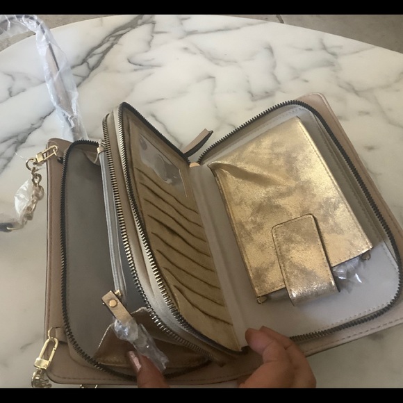 Crystal Mini shoulder bag and wallet - Picture 2 of 9